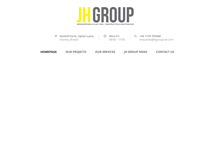 Tablet Screenshot of jhgroup-sw.com